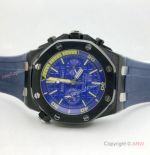 Copy Audemars Piguet Royal Oak Offshore Diver Chronograph Watch Black&Blue